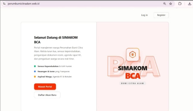 Dosen UM Ponorogo Kembangkan SIMAKOM untuk Digitalisasi Administrasi Warga Bumi Citra Alam