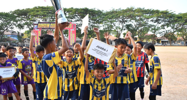 Putra Maospati Madiun Juarai Turnamen SSB U-12 Piala Dandim Cup 2026