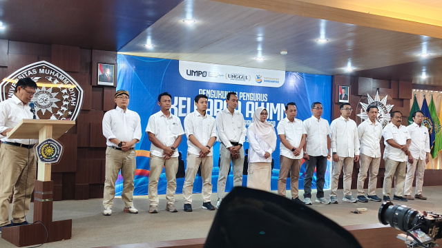 Pengurus KA-UMPO Dikukuhkan, Alumni Gagas Beasiswa untuk Mahasiswa Kurang Mampu