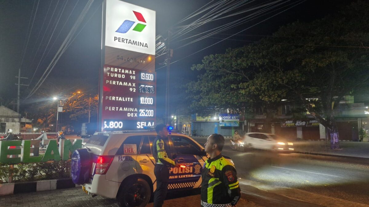 Sistem SPBU Sempat Terkendala, Polres Ponorogo Terjunkan Personel ke Enam Lokasi
