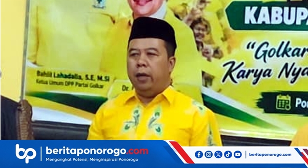 Golkar Tegaskan Hak Usulkan Calon Wabup Ponorogo, Eko: Tak Bisa Asal Maju